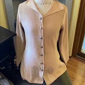 Nautical button up sweater